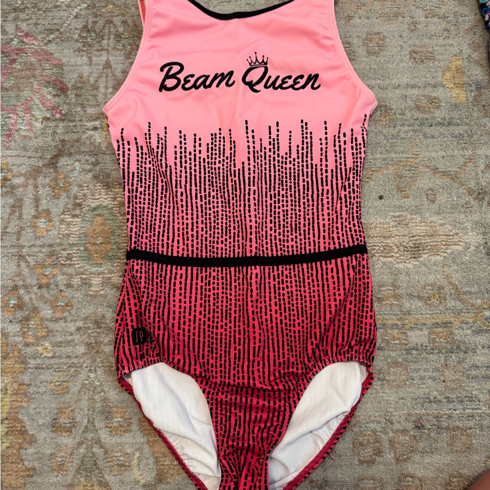 Beam Queen boot camp gymnastics practice leotard
